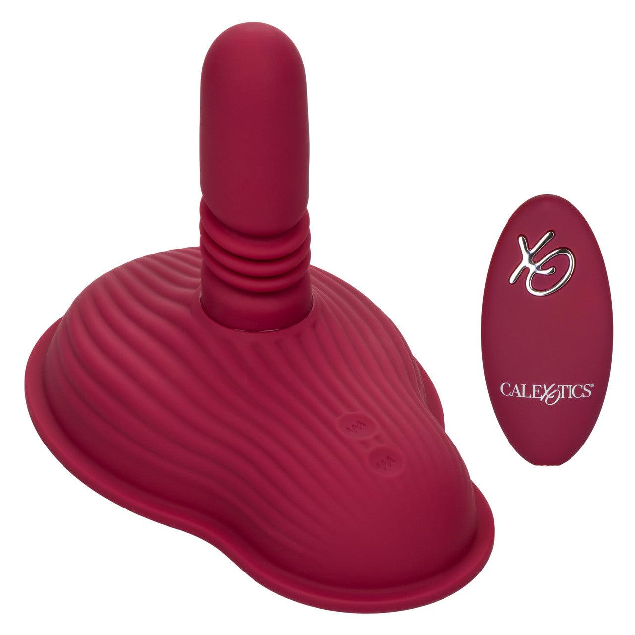 CalExotics Dual Rider Rechargeable Silicone Remote Control Thrust & Grind Massager - Buy At Luxury Toy X - Free 3-Day Shipping