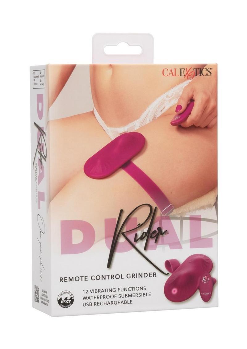 CalExotics Dual Rider Remote Control Grinder Rechargeable Silicone Vibrator - Buy At Luxury Toy X - Free 3-Day Shipping