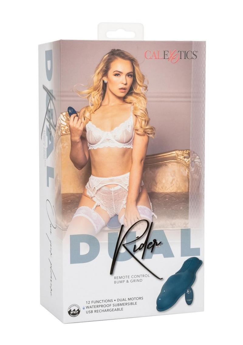 CalExotics Dual Rider Remote Controlled Rechargeable Silicone Bump & Grind Vibrator - Buy At Luxury Toy X - Free 3-Day Shipping
