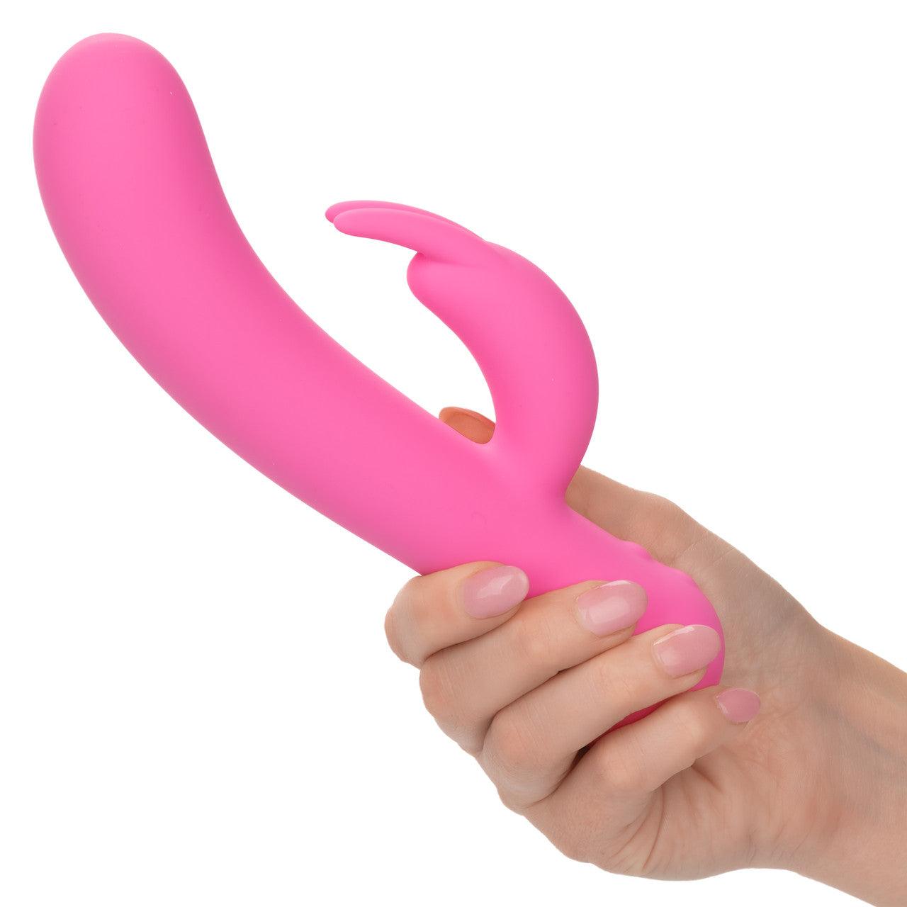 CalExotics First Time Silicone Rechargeable Bunny Rabbit Vibrator - Buy At Luxury Toy X - Free 3-Day Shipping