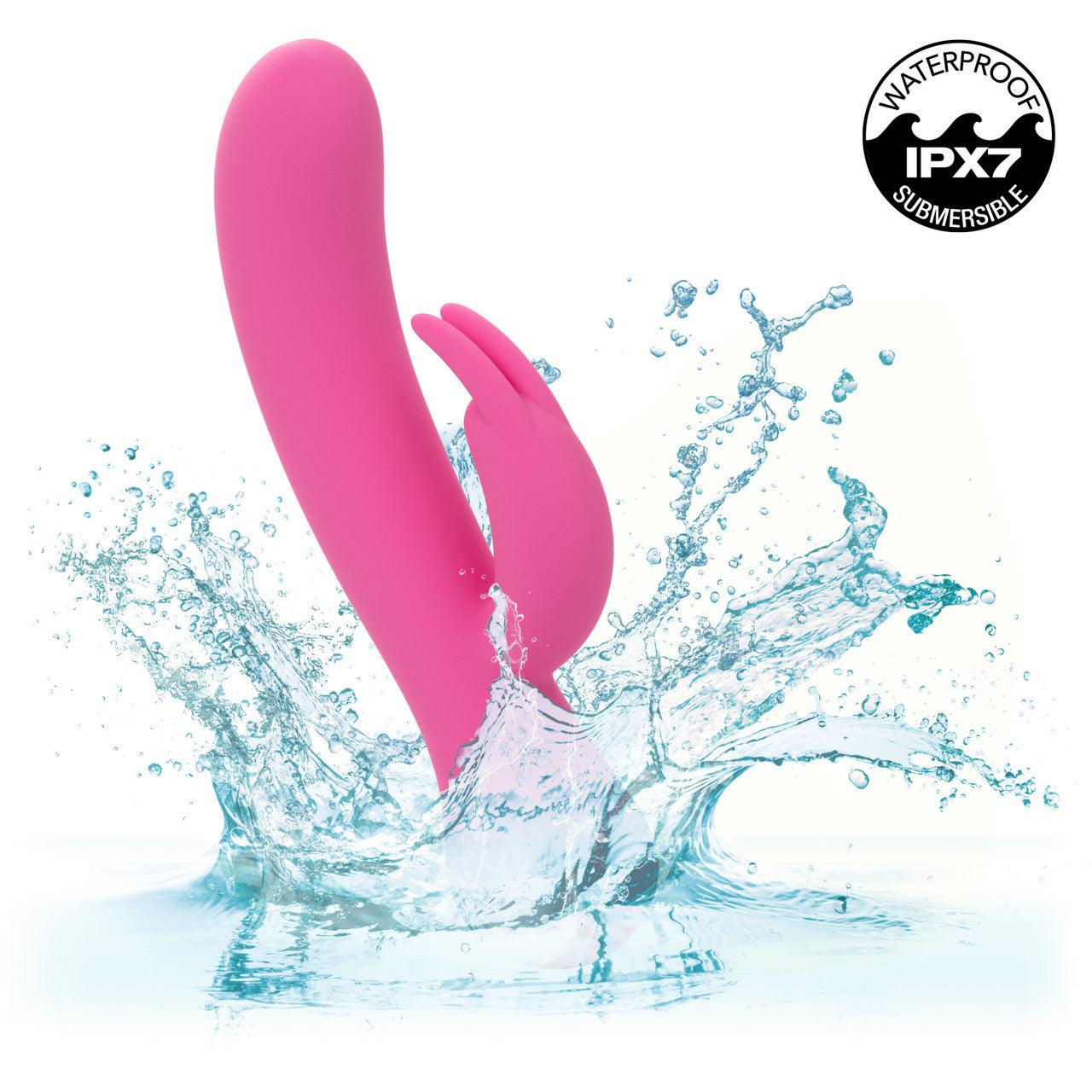 CalExotics First Time Silicone Rechargeable Bunny Rabbit Vibrator - Buy At Luxury Toy X - Free 3-Day Shipping