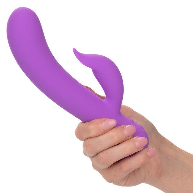 CalExotics First Time Silicone Rechargeable Pleaser Dual Vibrator - Buy At Luxury Toy X - Free 3-Day Shipping