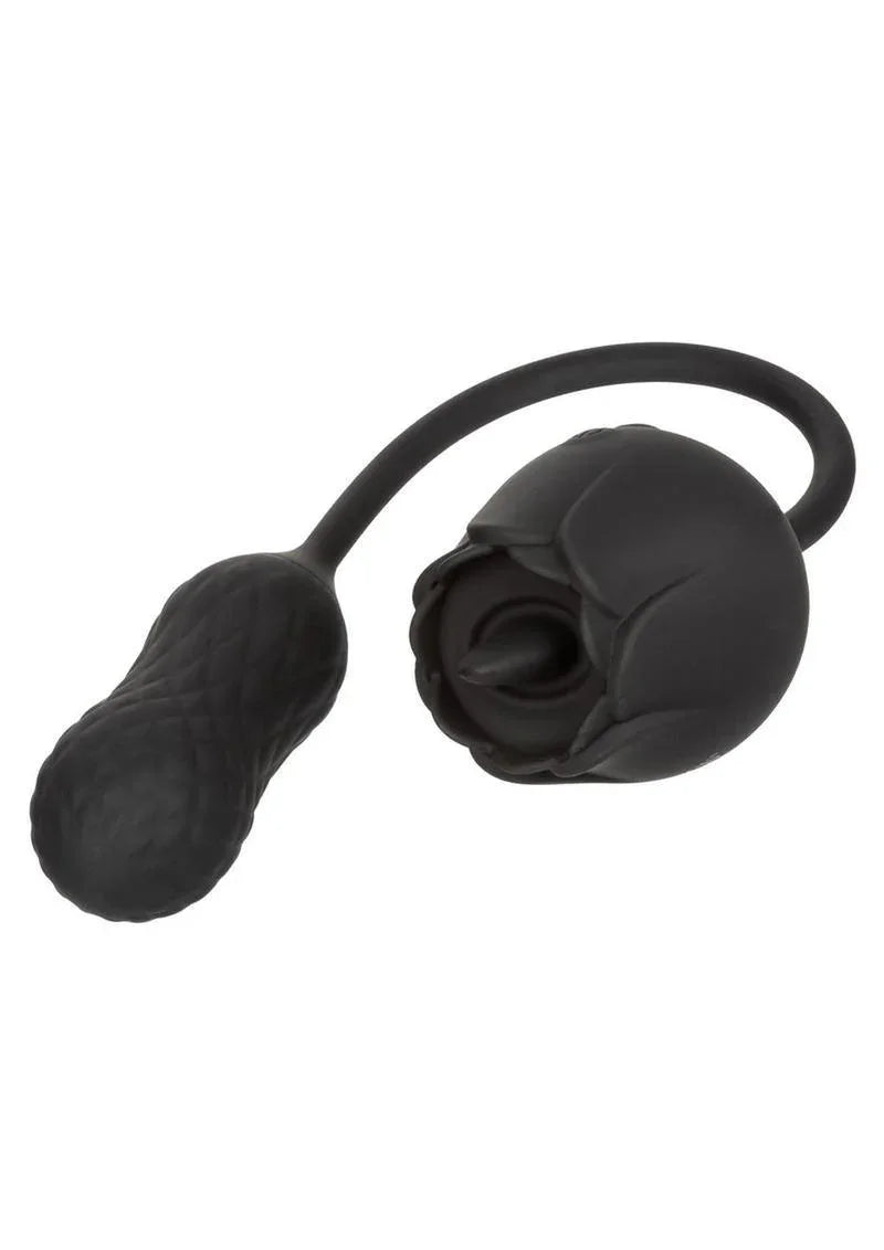 CalExotics French Kiss Elite Siren Rechargeable Silicone Vibrator with Clitoral Stimulator - Buy At Luxury Toy X - Free 3-Day Shipping