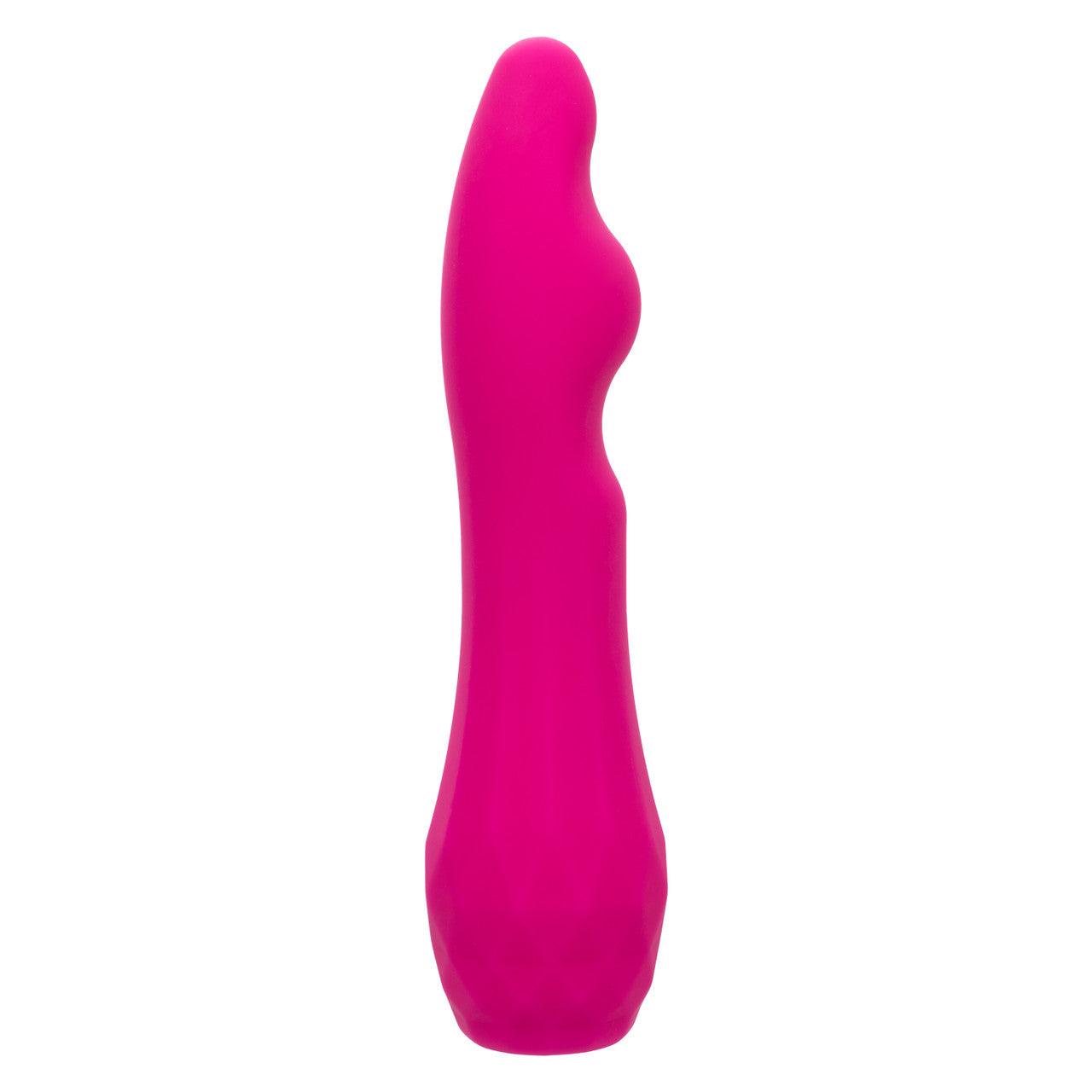 CalExotics Gia Curved Pleaser Silicone Rechargeable Vibrator - Buy At Luxury Toy X - Free 3-Day Shipping