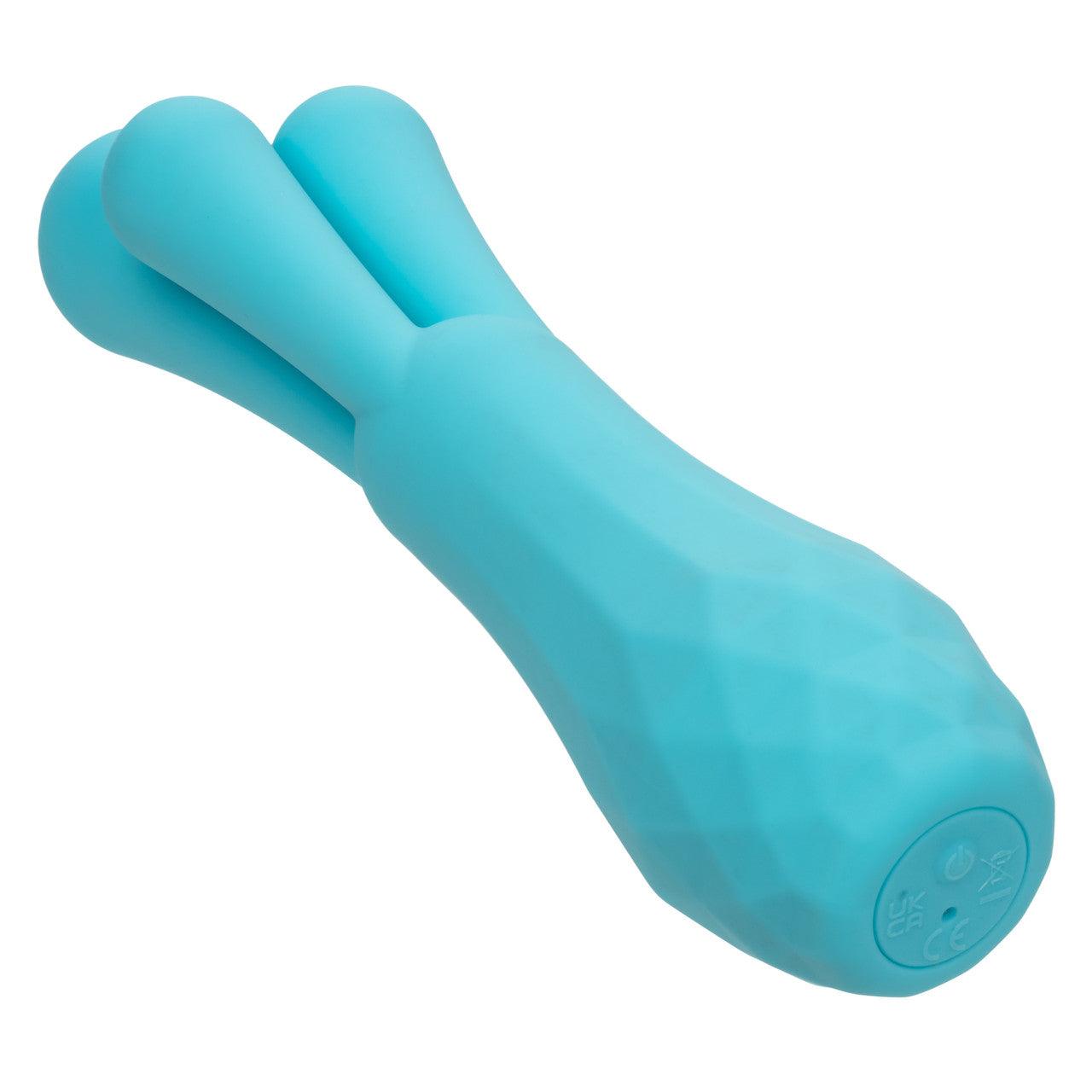 CalExotics Gia Triple Teaser Silicone Rechargeable Vibrator - Buy At Luxury Toy X - Free 3-Day Shipping