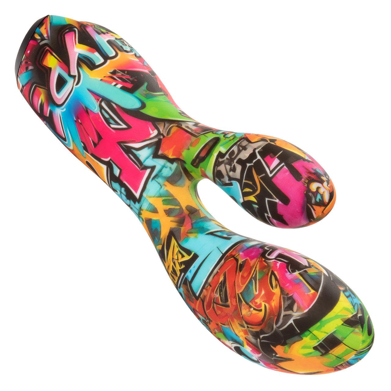 CalExotics Hype Dual Stim Rechargeable Silicone Rabbit Vibrator - Buy At Luxury Toy X - Free 3-Day Shipping
