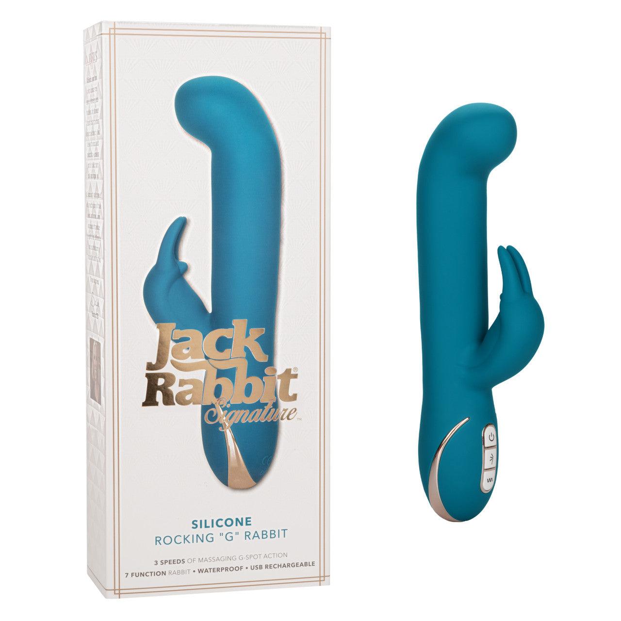 Calexotics Jack Rabbit® Signature Silicone Rocking "G” Rabbit - Buy At Luxury Toy X - Free 3-Day Shipping