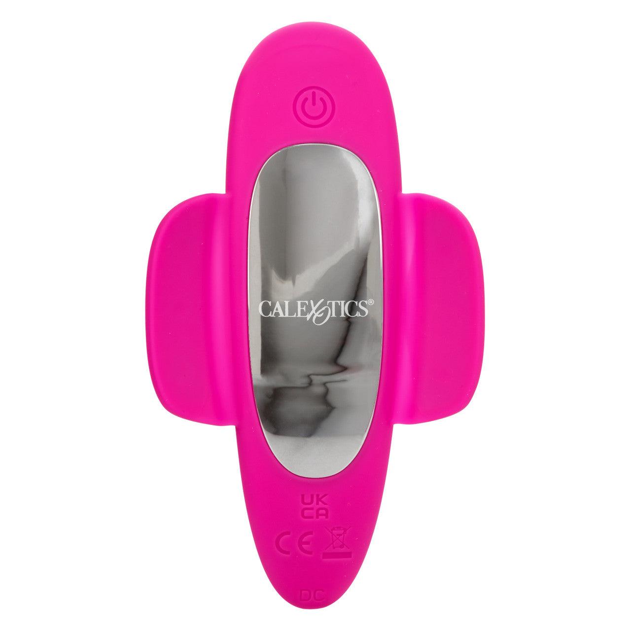 CalExotics Lock-N-Play Remote Flicker Rechargeable Silicone Panty Teaser Panty Vibe - Buy At Luxury Toy X - Free 3-Day Shipping
