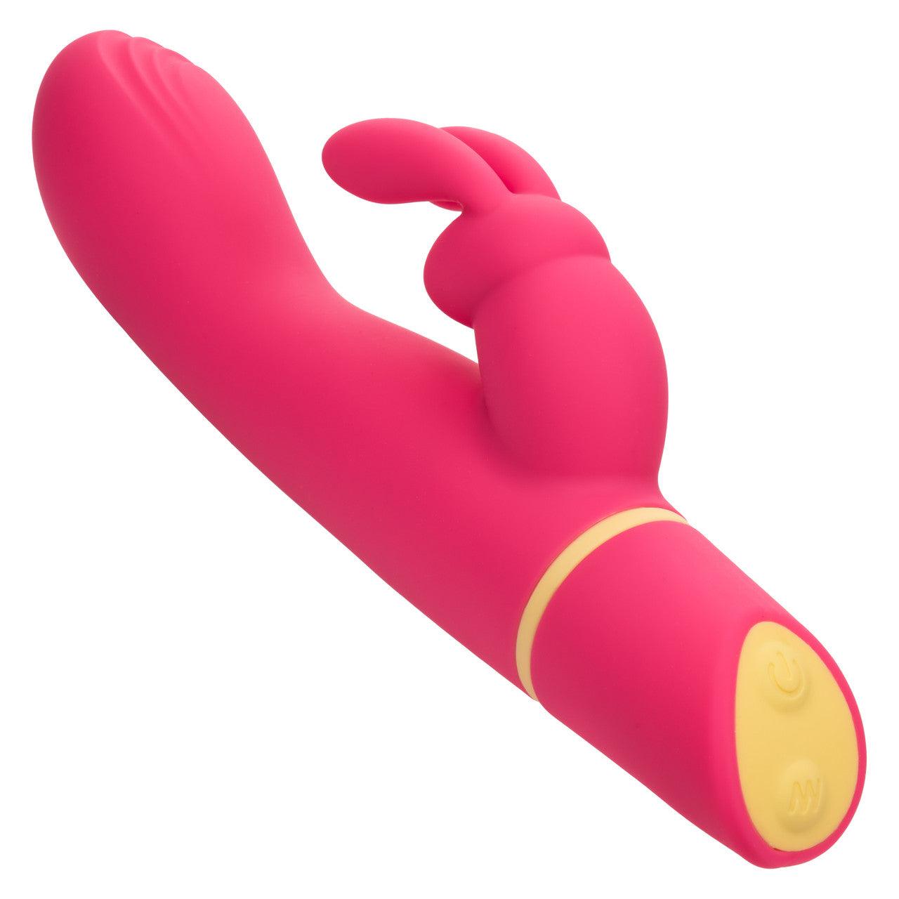 CalExotics Love Bunny Vibrating G Bunny Rechargeable Silicone Rabbit Vibrator - Buy At Luxury Toy X - Free 3-Day Shipping