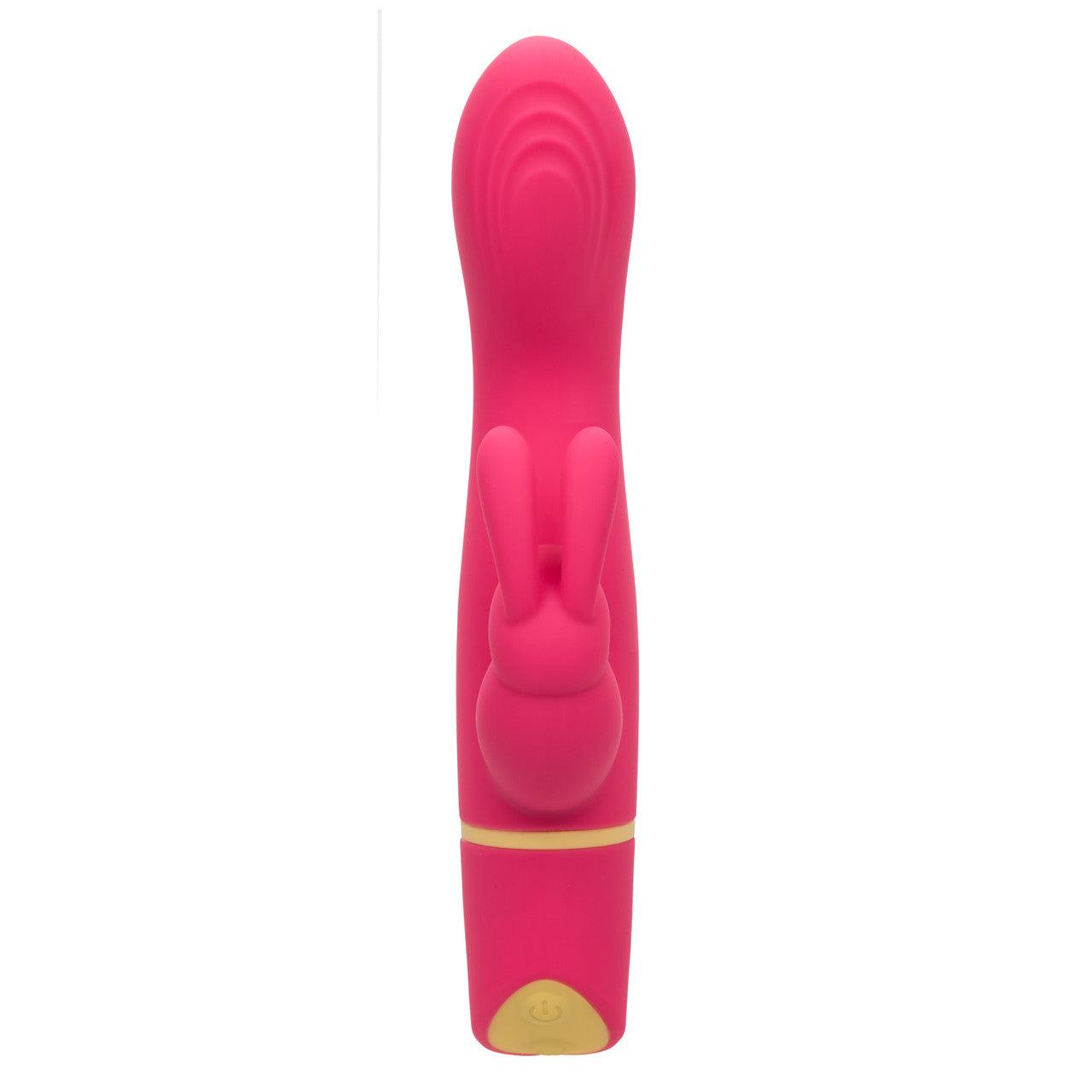 CalExotics Love Bunny Vibrating G Bunny Rechargeable Silicone Rabbit Vibrator - Buy At Luxury Toy X - Free 3-Day Shipping