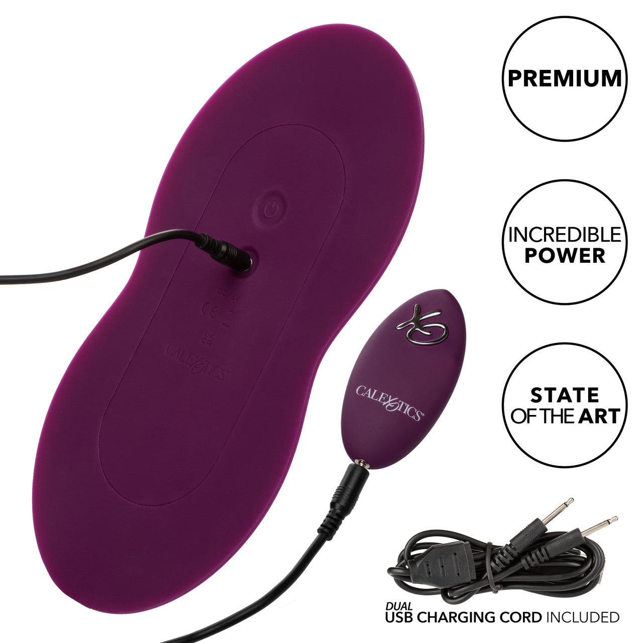 CalExotics Lust Remote Control Dual Rider Rechargeable Silicone Massager - Buy At Luxury Toy X - Free 3-Day Shipping