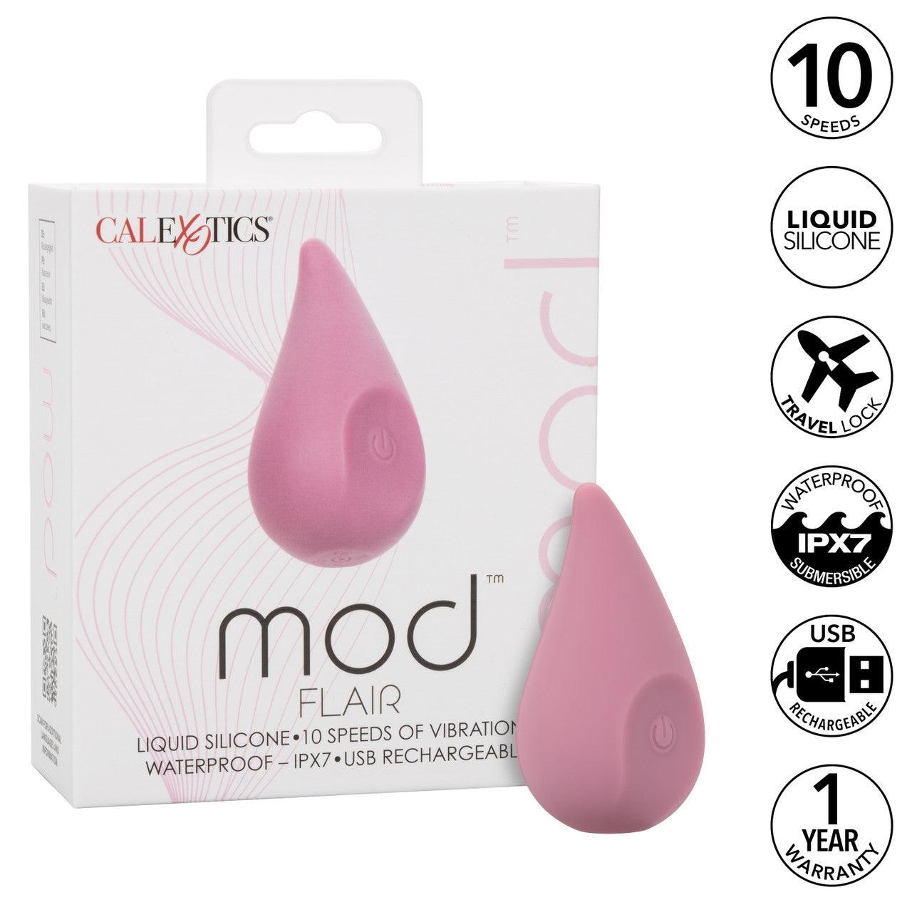 CalExotics Mod Flair Rechargeable Silicone Stimulator - Buy At Luxury Toy X - Free 3-Day Shipping