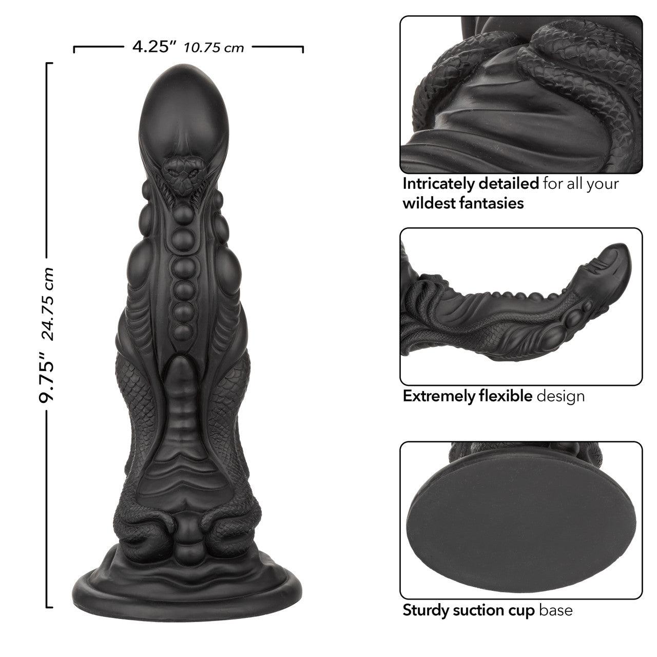CalExotics Monster Dong The Colossus Silicone Dildo 9.75in - Buy At Luxury Toy X - Free 3-Day Shipping