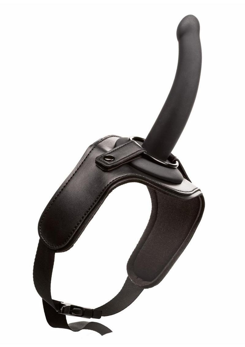 CalExotics Onyxxx Thigh Strap With Silicone Probe - Buy At Luxury Toy X - Free 3-Day Shipping