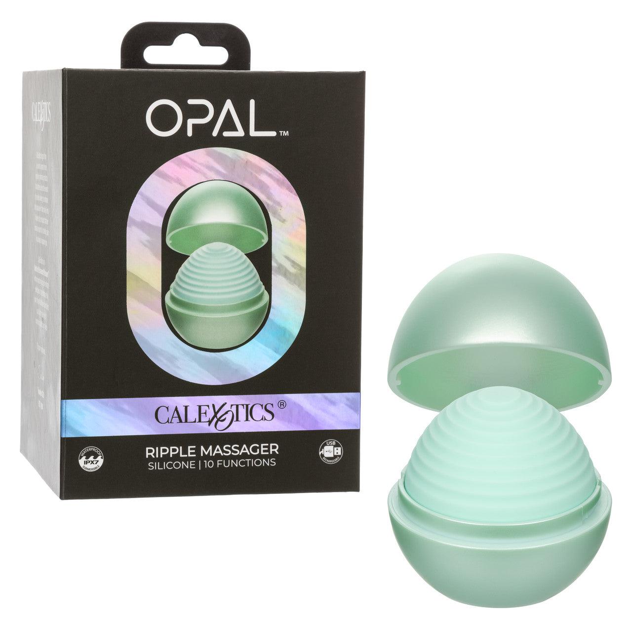 CalExotics Opal Ripple Silicone Rechargeable Massager - Buy At Luxury Toy X - Free 3-Day Shipping