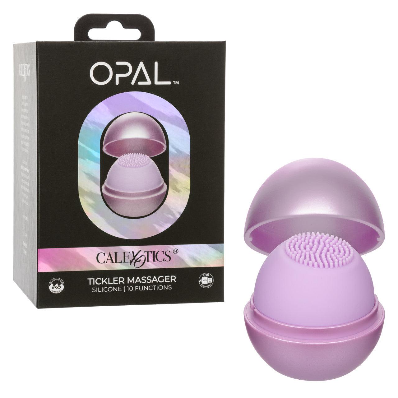 CalExotics Opal Tickler Silicone Rechargeable Massager - Buy At Luxury Toy X - Free 3-Day Shipping
