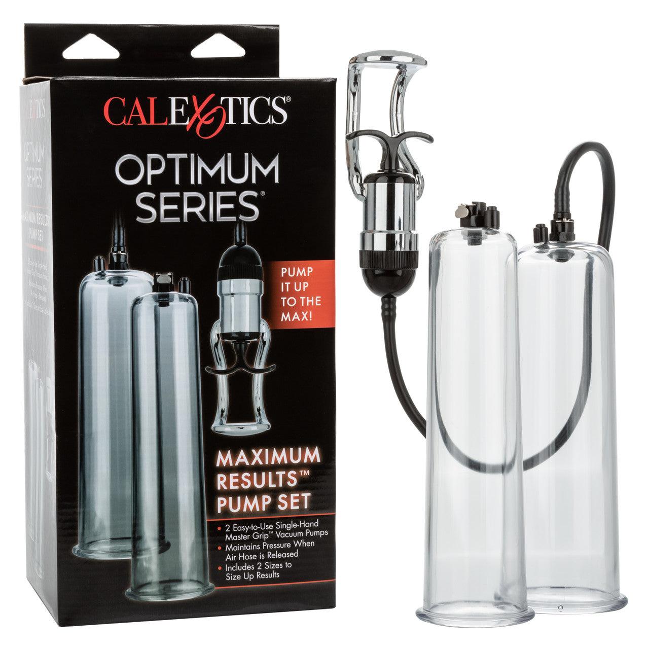 Calexotics Optimum Series® Maximum Results™ Pump Set - Buy At Luxury Toy X - Free 3-Day Shipping