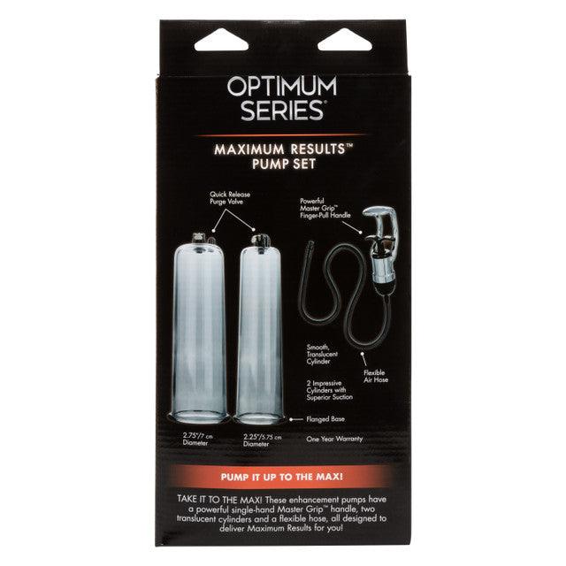 Calexotics Optimum Series® Maximum Results™ Pump Set - Buy At Luxury Toy X - Free 3-Day Shipping