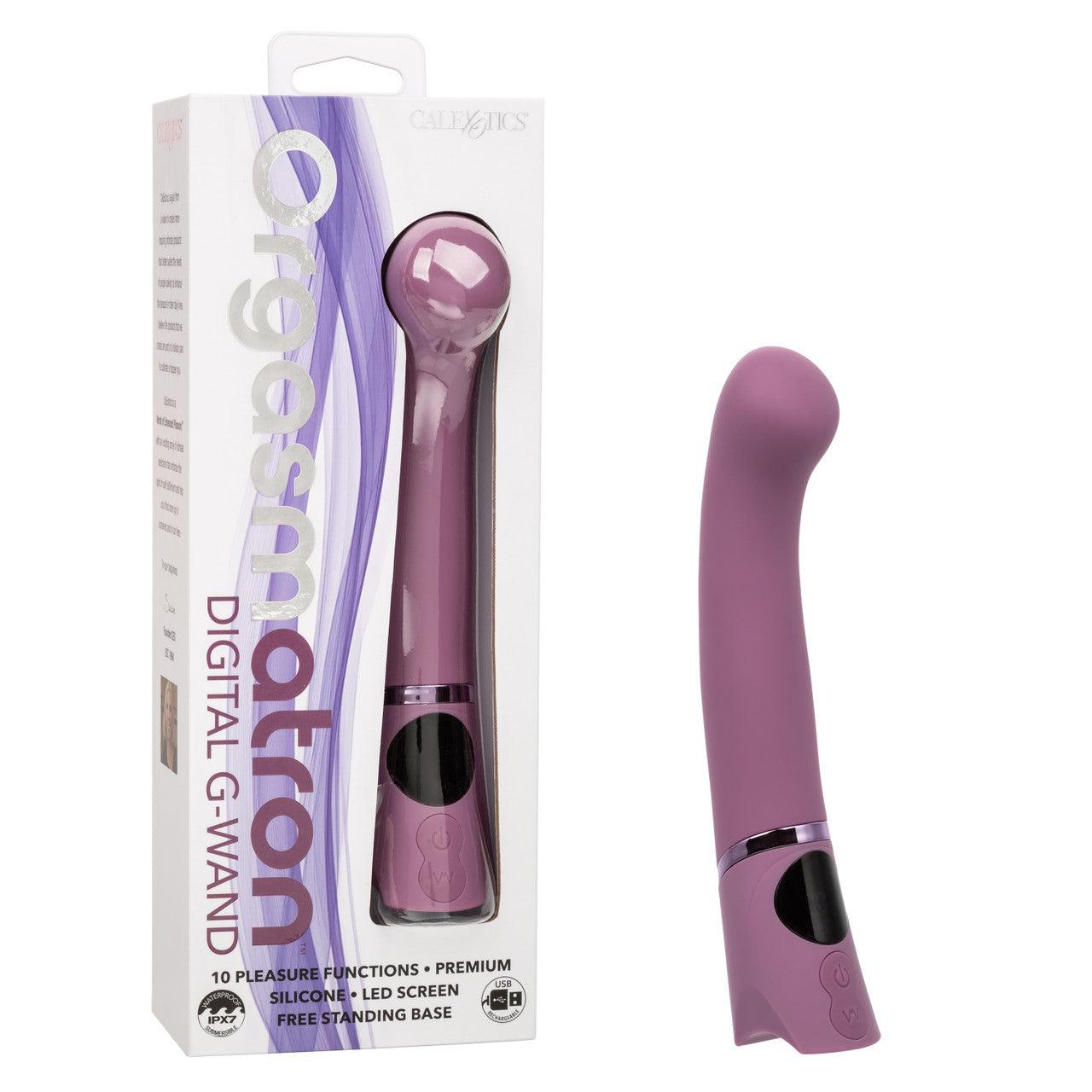 CalExotics Orgasmatron Digital G-Wand Rechargeable Silicone Massager - Buy At Luxury Toy X - Free 3-Day Shipping