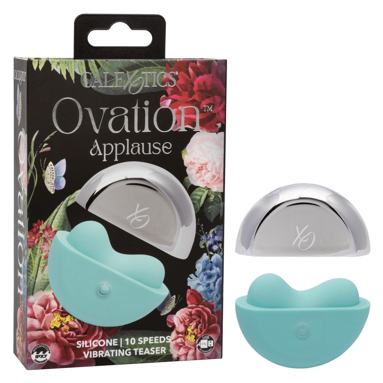 CalExotics Ovation Applause Rechargeable Silicone Clitoral Stimulator - Buy At Luxury Toy X - Free 3-Day Shipping