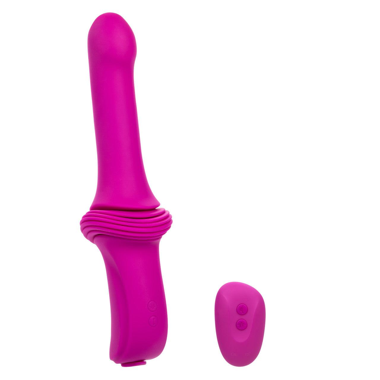 CalExotics Overdrive Remote Control Rechargeable Silicone Sex Machine Smooth Thruster - Buy At Luxury Toy X - Free 3-Day Shipping