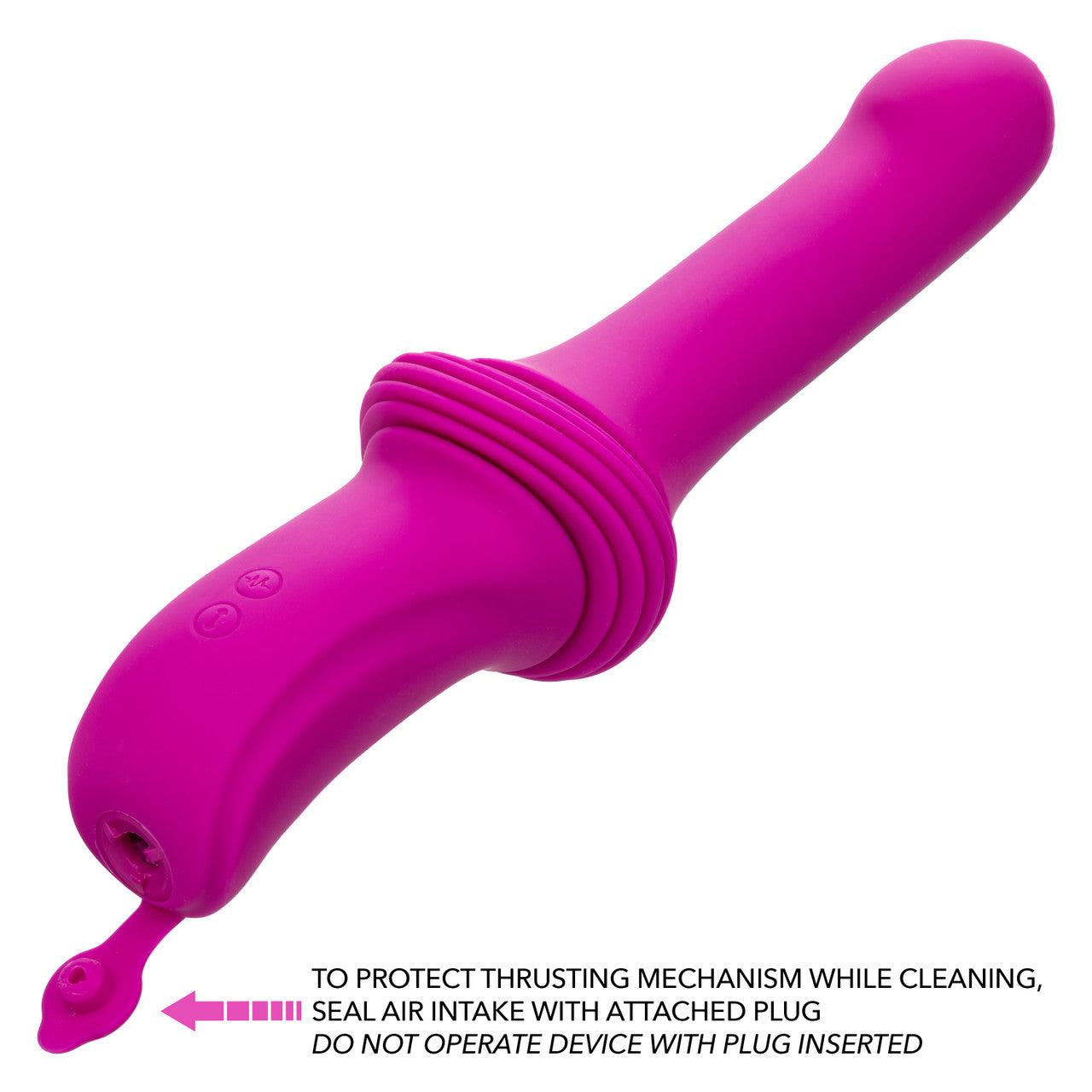 CalExotics Overdrive Remote Control Rechargeable Silicone Sex Machine Smooth Thruster - Buy At Luxury Toy X - Free 3-Day Shipping