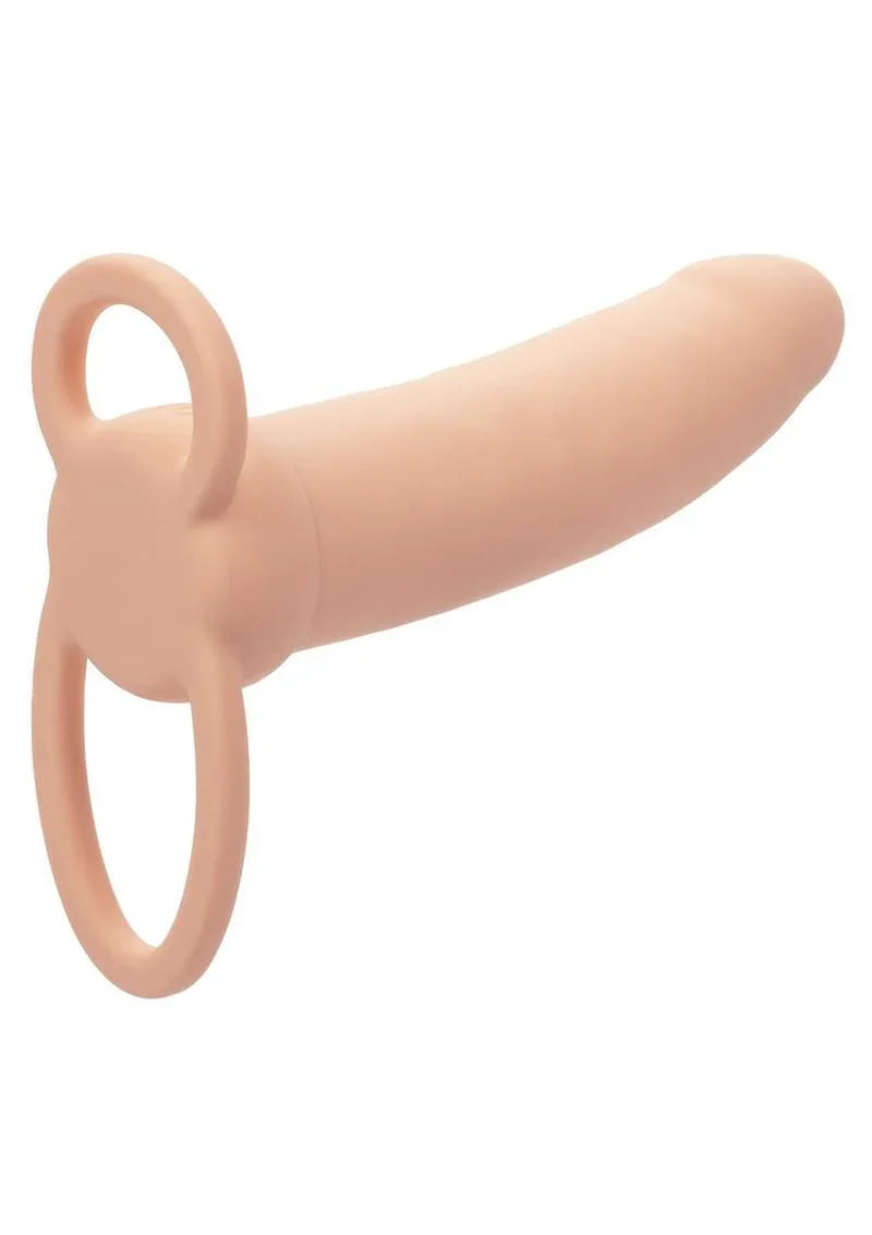 CalExotics Performance Maxx Rechargeable Silicone Thick Dual Penetrator Extender - Buy At Luxury Toy X - Free 3-Day Shipping