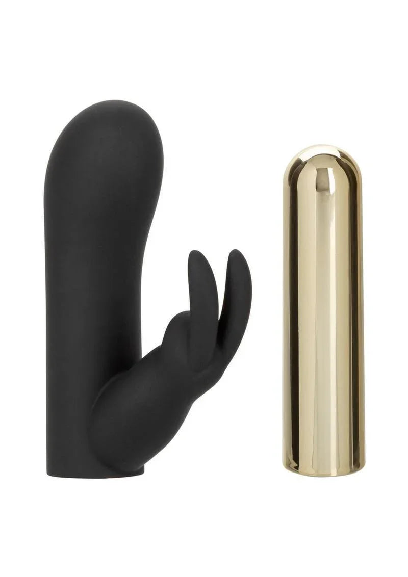 CalExotics Raven Bunny Rechargeable Silicone Rabbit Vibrator - Buy At Luxury Toy X - Free 3-Day Shipping
