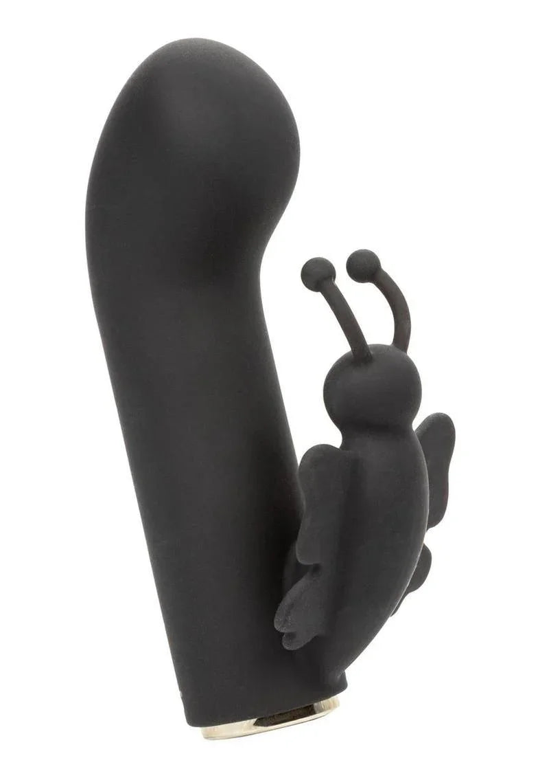 CalExotics Raven Butterfly Silicone Rechargeable Dual Stimulation Vibrator - Buy At Luxury Toy X - Free 3-Day Shipping