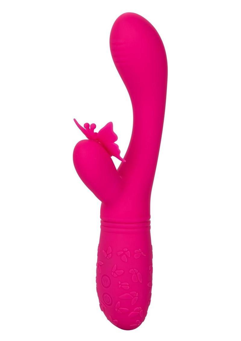 CalExotics Rechargeable Butterfly Kiss Flutter Silicone Massager - Buy At Luxury Toy X - Free 3-Day Shipping