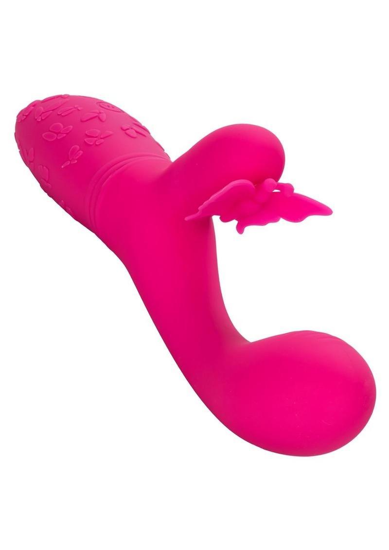 CalExotics Rechargeable Butterfly Kiss Flutter Silicone Massager - Buy At Luxury Toy X - Free 3-Day Shipping