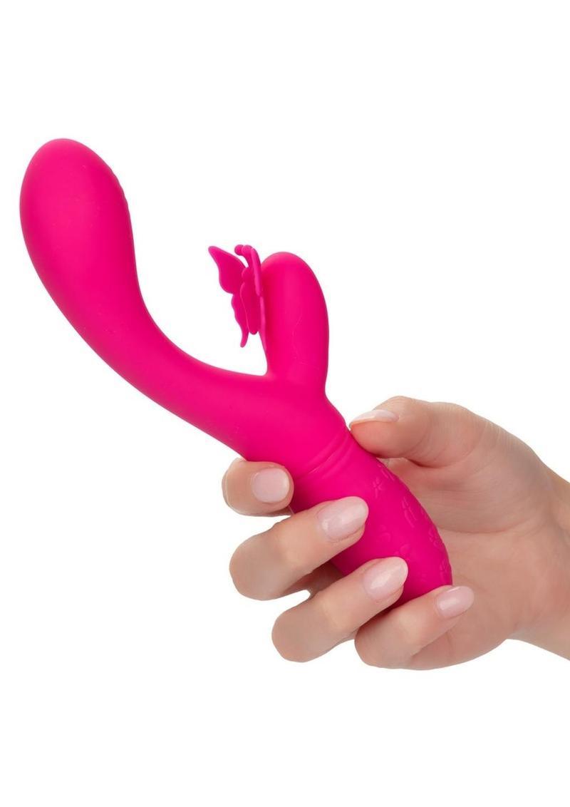 CalExotics Rechargeable Butterfly Kiss Flutter Silicone Massager - Buy At Luxury Toy X - Free 3-Day Shipping