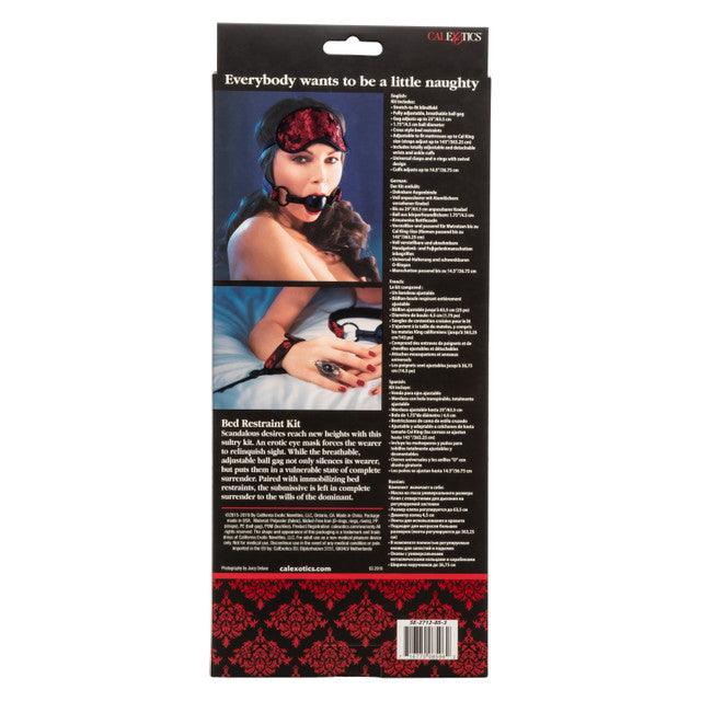 Calexotics Scandal® Bed Restraint Kit - Buy At Luxury Toy X - Free 3-Day Shipping