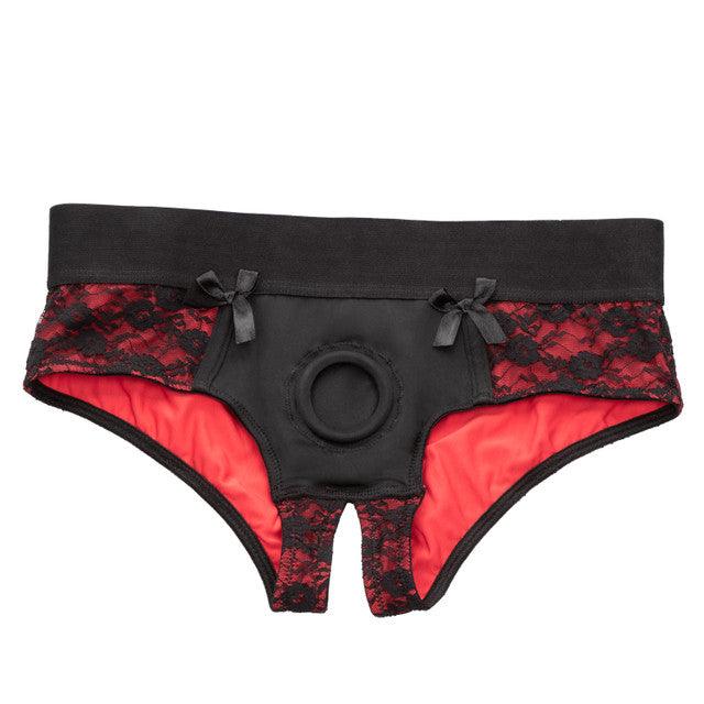 Calexotics Scandal® Crotchless Pegging Panty Set - L/XL - Buy At Luxury Toy X - Free 3-Day Shipping
