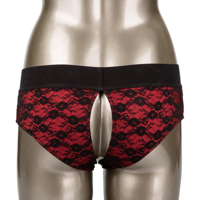 Calexotics Scandal® Crotchless Pegging Panty Set - L/XL - Buy At Luxury Toy X - Free 3-Day Shipping