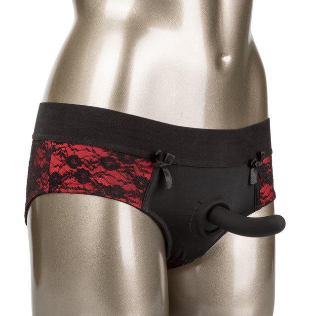 Calexotics Scandal® Crotchless Pegging Panty Set - L/XL - Buy At Luxury Toy X - Free 3-Day Shipping