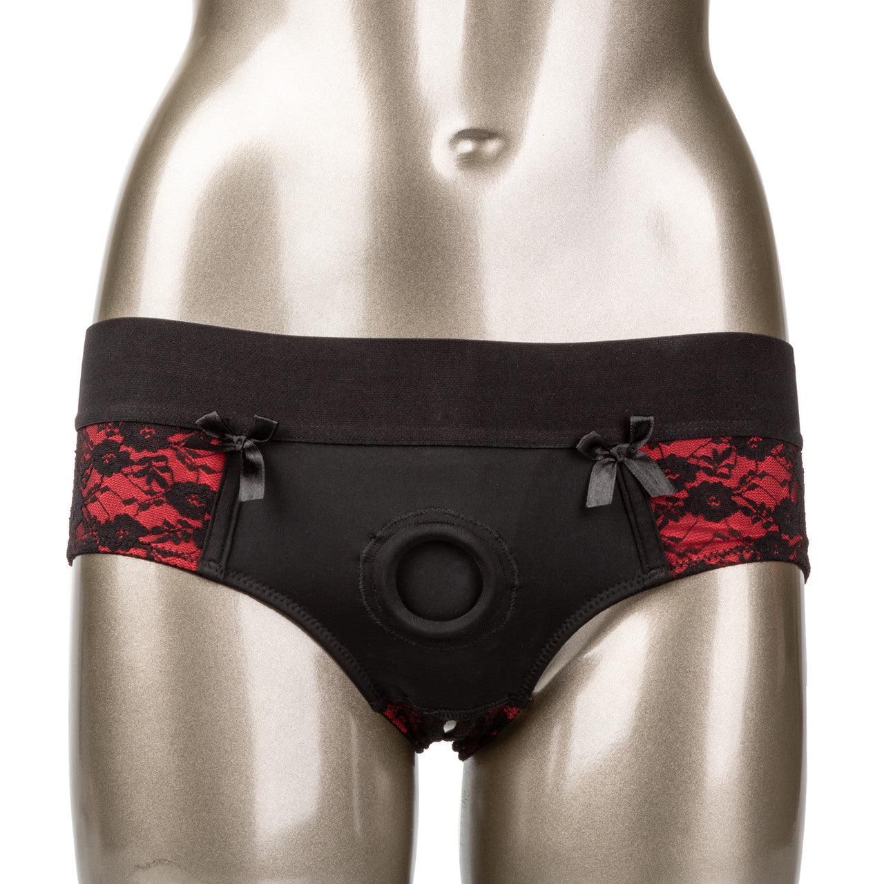 Calexotics Scandal® Crotchless Pegging Panty Set - S/M - Buy At Luxury Toy X - Free 3-Day Shipping