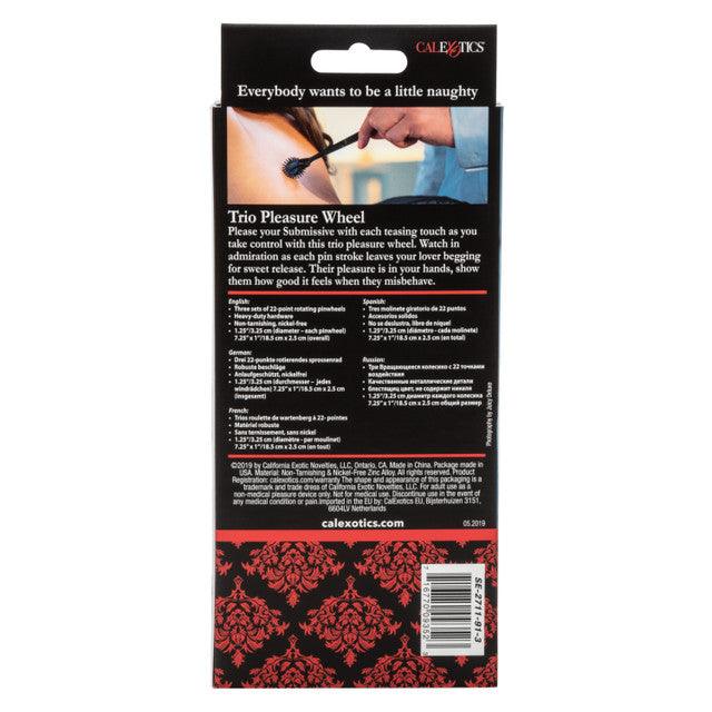 Calexotics Scandal® Trio Pleasure Wheel - Buy At Luxury Toy X - Free 3-Day Shipping