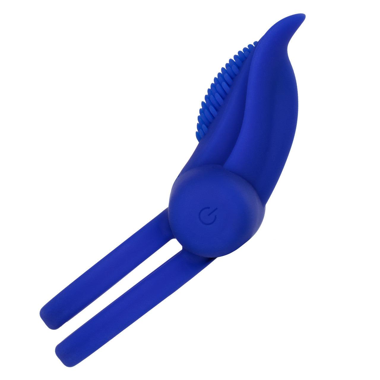 CalExotics Silicone Rechargeable Dual Pleasure Enhancer Cock Ring - Buy At Luxury Toy X - Free 3-Day Shipping