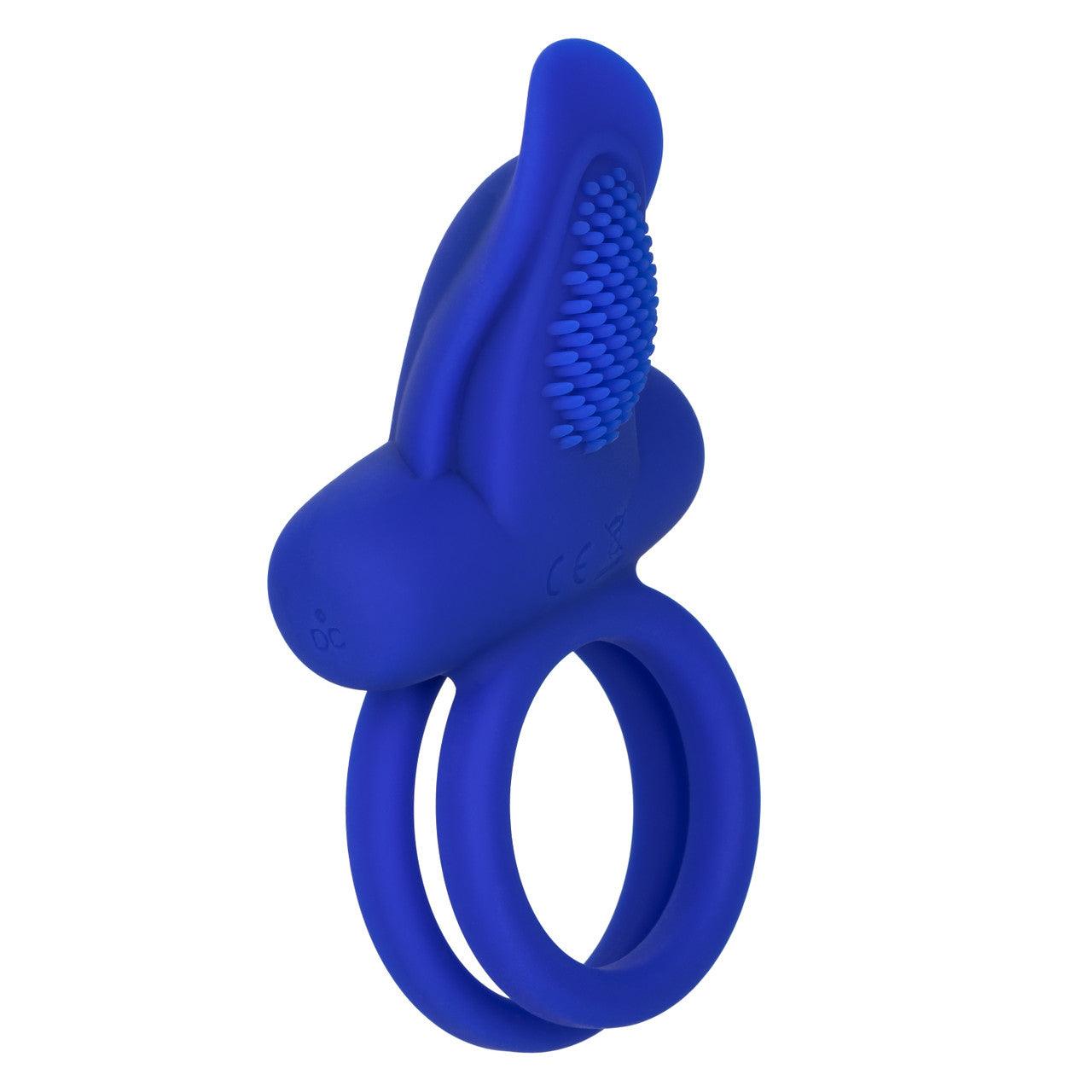 CalExotics Silicone Rechargeable Dual Pleasure Enhancer Cock Ring - Buy At Luxury Toy X - Free 3-Day Shipping