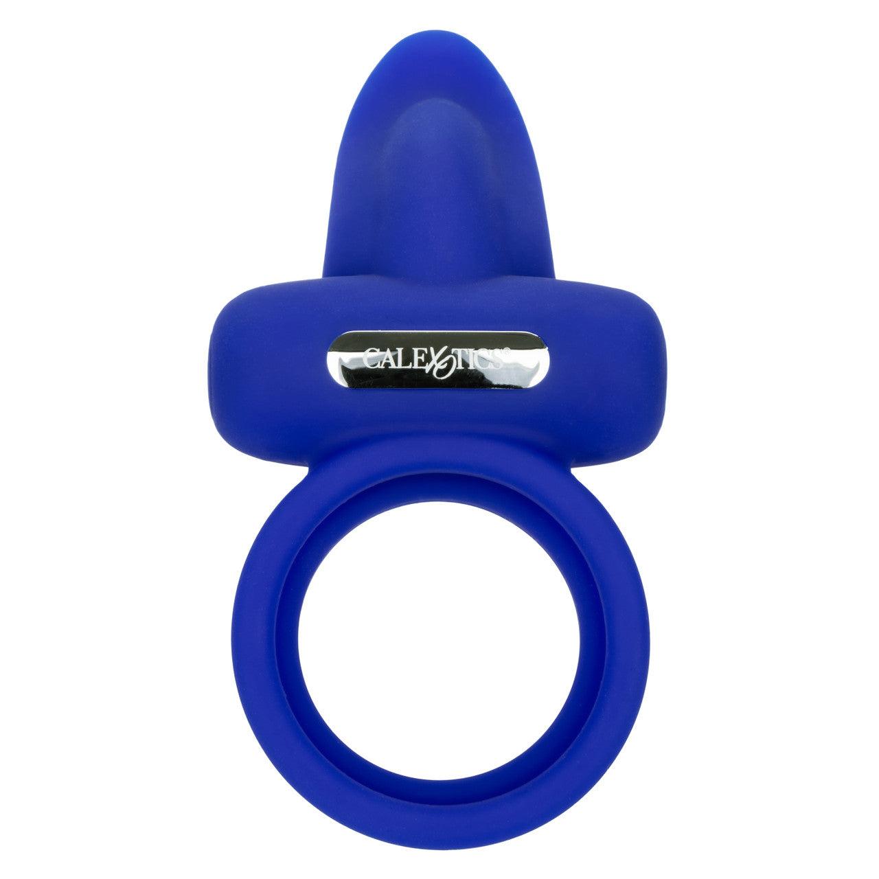 CalExotics Silicone Rechargeable Dual Pleasure Enhancer Cock Ring - Buy At Luxury Toy X - Free 3-Day Shipping