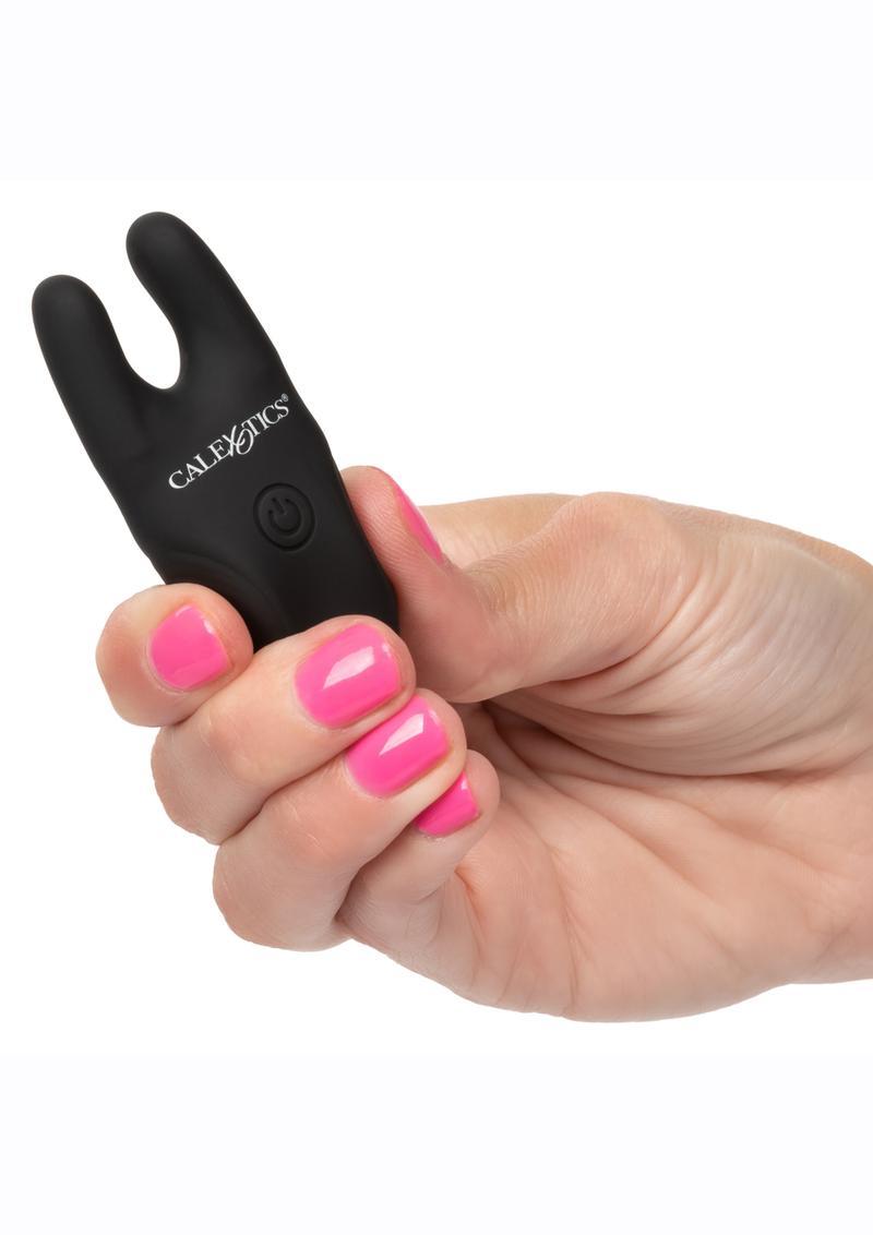 CalExotics Silicone Remote Controlled Rechargeable Nipple Clamps - Buy At Luxury Toy X - Free 3-Day Shipping