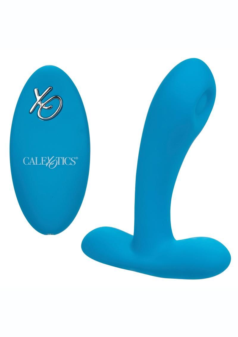 CalExotics Silicone Remote Pulsing Pleaser Rechargeable Vibrator with Remote Control - Buy At Luxury Toy X - Free 3-Day Shipping