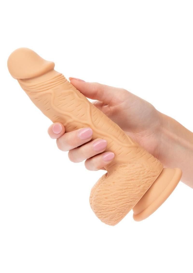 CalExotics Silicone Studs Dual Density with Suction Cup Base 6.25in - Buy At Luxury Toy X - Free 3-Day Shipping