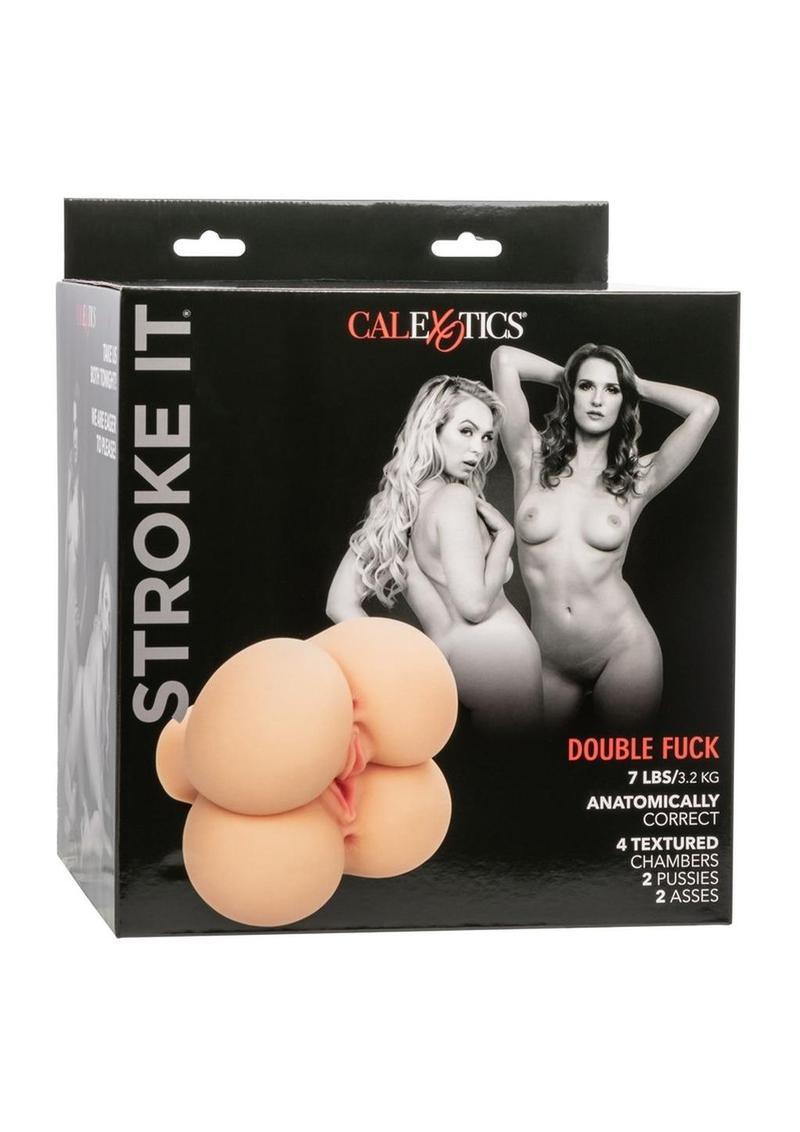 CalExotics Stroke It Double Fuck - Pussy & Ass - Buy At Luxury Toy X - Free 3-Day Shipping