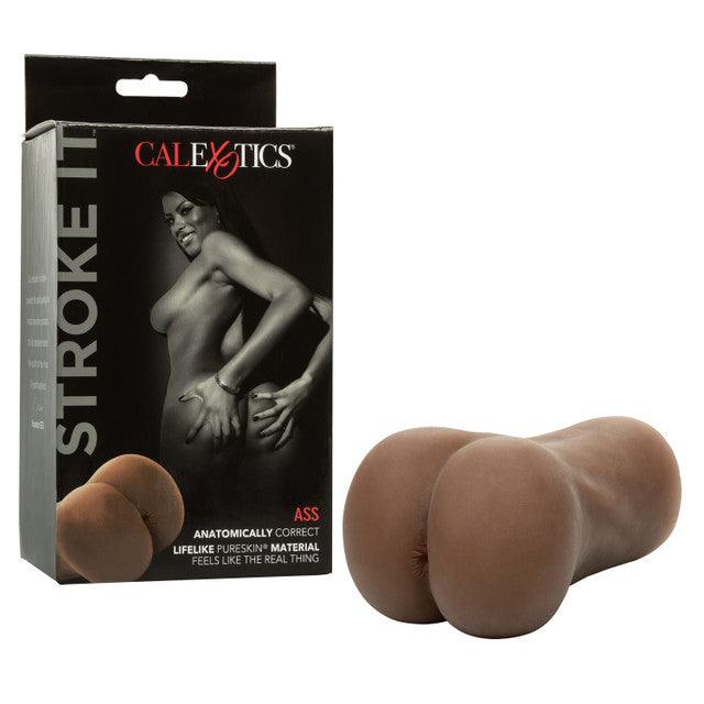 CalExotics Stroke It Realistic Stroker - Ass - Buy At Luxury Toy X - Free 3-Day Shipping