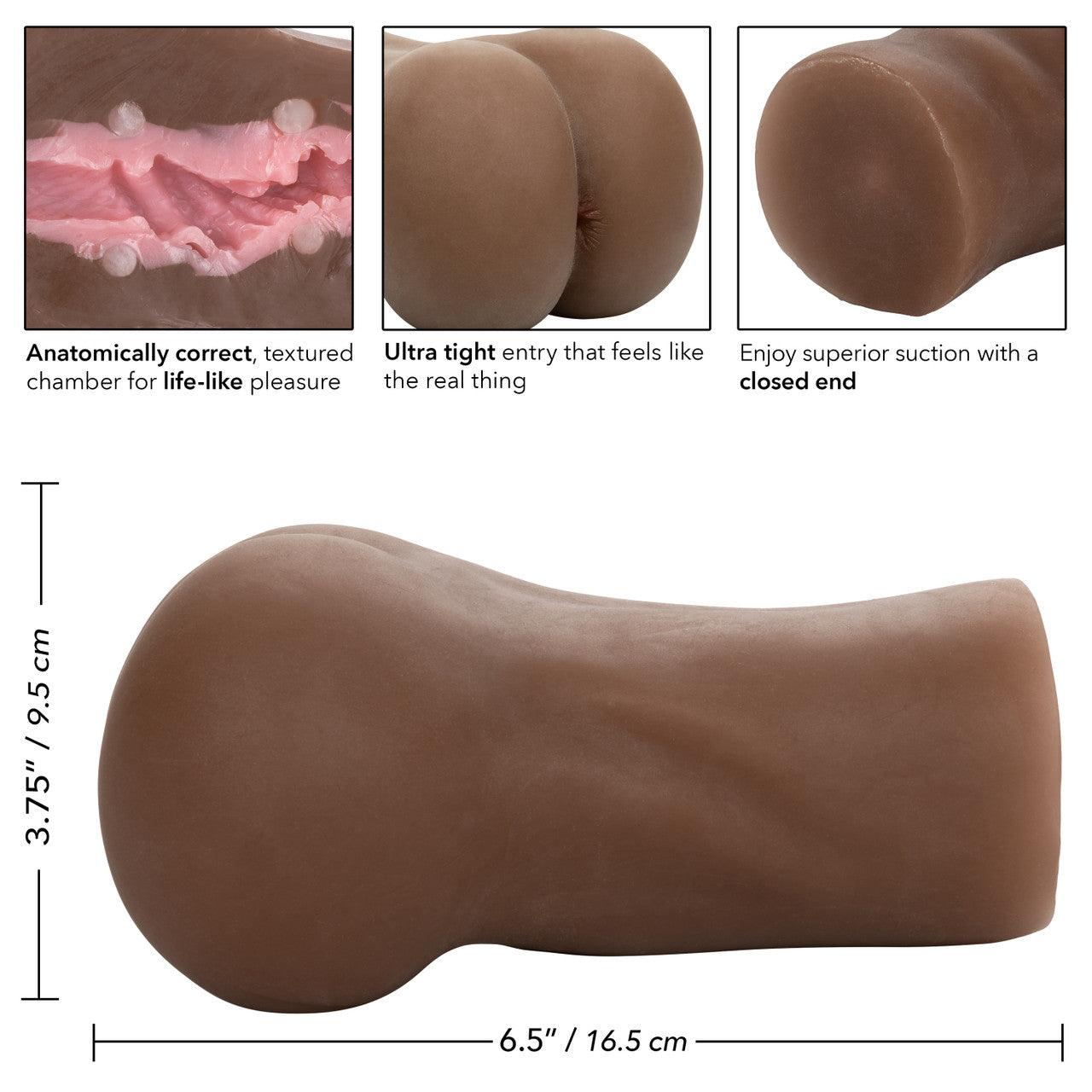CalExotics Stroke It Realistic Stroker - Ass - Buy At Luxury Toy X - Free 3-Day Shipping