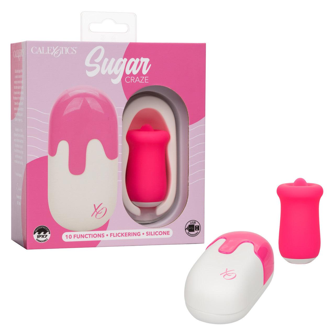 CalExotics Sugar Craze Rechargeable Silicone Clitoral Stimulator - Buy At Luxury Toy X - Free 3-Day Shipping