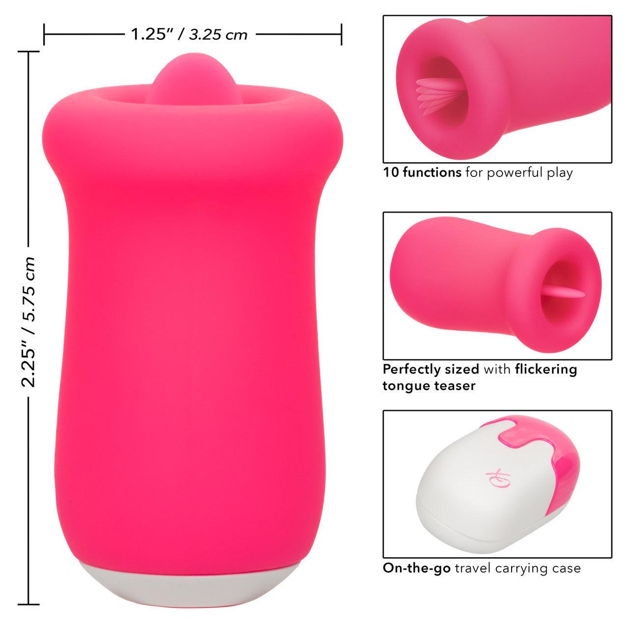 CalExotics Sugar Craze Rechargeable Silicone Clitoral Stimulator - Buy At Luxury Toy X - Free 3-Day Shipping