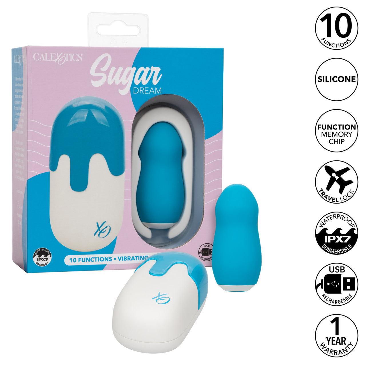 CalExotics Sugar Dream Rechargeable Silicone Clitoral Stimulator - Buy At Luxury Toy X - Free 3-Day Shipping